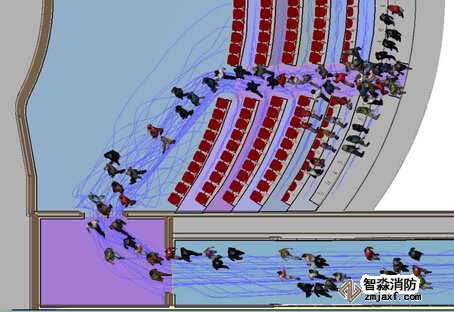 寧波消防安全評估寧波人員疏散能力模擬分析軟件Pathfinder5